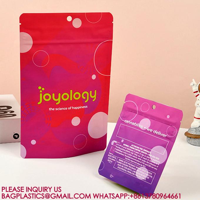 Заказные тепловые уплотнители упаковка мешок Zip Lock Seal Хранилище Stand-up Pouch Пластиковая упаковка 3