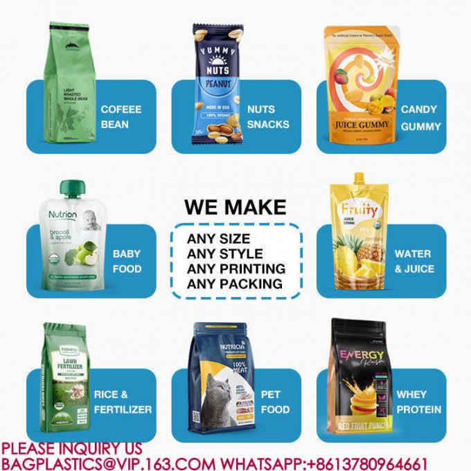 Торба с резьбой, орехи, чай, продукты питания, закуски, упаковка, пластиковая упаковка, герметичный пакет из алюминиевой фольги 2