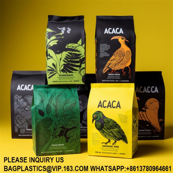 Mylar Ziplock Bags With Window Re-Sealable Bags Tea Zipper Lock Stand Up Pouch Food Pack (Майлар Зиплок с мешками с резьбой в окне) 0