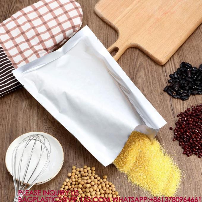121 градус Высокотемпературный устойчивый фольга Retort Pouch Кулинарная еда Вакуумные мешки Retort 0