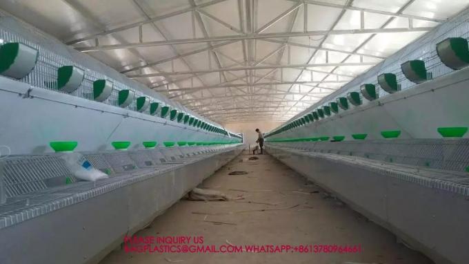 Клетки для кроликов, клетки для клеток с оцинкованной проволокой Птицеводство, мясо, бройлеры 0