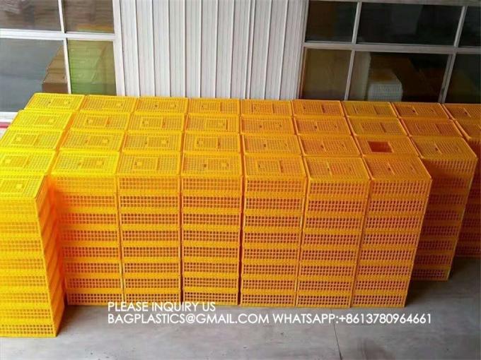 Транспортная клетка для птицы из пластика Транспортная коробка Транспортный ящик Курица, утка, гуся клетка 2